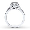Thumbnail Image 1 of Diamond Engagement Ring 1 ct tw Round-cut 14K White Gold
