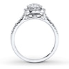 Thumbnail Image 1 of Diamond Engagement Ring 3/4 ct tw Round-cut 14K White Gold