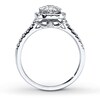 Thumbnail Image 1 of Diamond Engagement Ring 3/4 ct tw Round-cut 14K White Gold