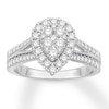 Thumbnail Image 0 of Diamond Engagement Ring 1 ct tw Round-cut 14K White Gold