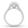 Thumbnail Image 1 of Diamond Engagement Ring 1 ct tw Round-cut 14K White Gold