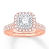 Thumbnail Image 0 of Diamond Bridal Set 3/4 ct tw Round-cut 14K Two-Tone Gold