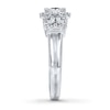 Thumbnail Image 2 of Vera Wang LOVE Diamond 3-Stone Ring 1-1/2 ct tw 14K White Gold