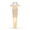 Thumbnail Image 2 of Diamond Engagement Ring 1 ct tw Round-cut 14K Two-Tone Gold