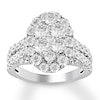 Thumbnail Image 0 of Diamond Engagement Ring 3 ct tw Round-cut 14K White Gold