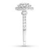 Thumbnail Image 2 of Diamond Engagement Ring 1-3/8 ct tw Round-cut 14K White Gold