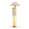 Thumbnail Image 2 of Diamond Bridal Set 1 carat tw Round-cut 14K Yellow Gold