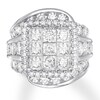 Thumbnail Image 0 of Diamond Engagement Ring 7 Carats tw Princess/Round 14K Gold