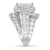 Thumbnail Image 2 of Diamond Engagement Ring 7 Carats tw Princess/Round 14K Gold