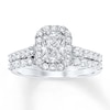 Thumbnail Image 0 of Diamond Bridal Set 1-1/2 ct tw 14K White Gold