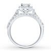 Thumbnail Image 1 of Diamond Bridal Set 1-1/2 ct tw 14K White Gold