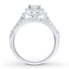 Thumbnail Image 2 of Diamond Bridal Set 1-1/2 ct tw 14K White Gold