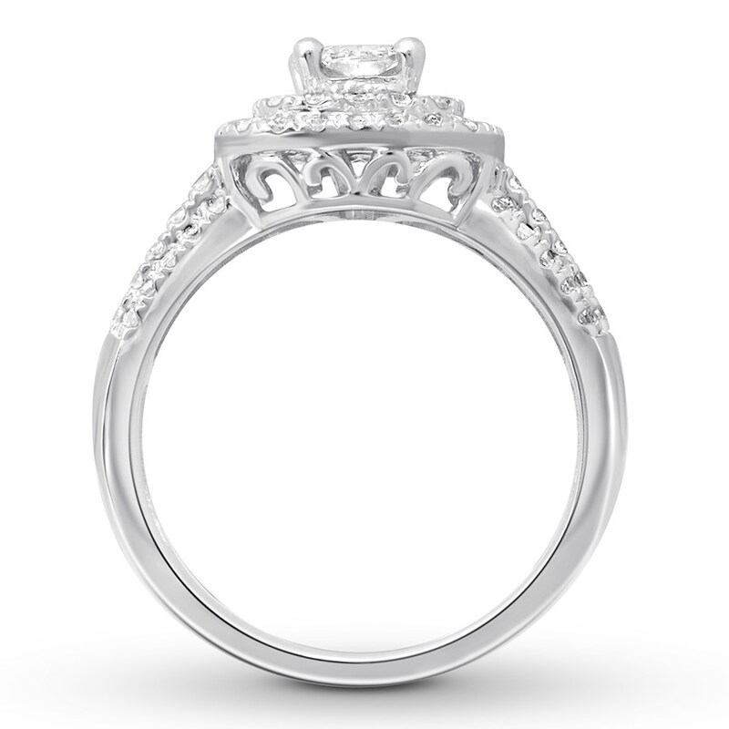 Diamond Engagement Ring 1 carat tw 14K White Gold