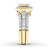 Thumbnail Image 2 of Diamond Bridal Set 2 ct tw Round-cut 14K Yellow Gold