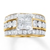 Thumbnail Image 0 of Diamond Engagement Ring 3-1/2 ct tw Diamonds 14K Yellow Gold
