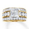 Thumbnail Image 1 of Diamond Engagement Ring 3-1/2 ct tw Diamonds 14K Yellow Gold