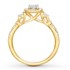 Thumbnail Image 2 of Diamond Engagement Ring 7/8 ct tw Round-cut 14K Yellow Gold