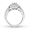 Thumbnail Image 1 of Diamond Engagement Ring 1-1/2 ct tw 14K White Gold