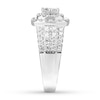 Thumbnail Image 3 of Diamond Engagement Ring 1-1/2 ct tw 14K White Gold