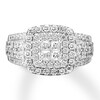 Thumbnail Image 4 of Diamond Engagement Ring 1-1/2 ct tw 14K White Gold