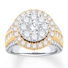 Thumbnail Image 0 of Diamond Engagement Ring 3 ct tw Round-cut 14K Two-Tone Gold