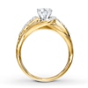 Thumbnail Image 1 of Diamond Engagement Ring 5/8 ct tw Round-cut 14K Yellow Gold