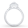 Thumbnail Image 2 of Diamond Engagement Ring 5/8 ct tw Round-cut 14K White Gold