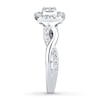Thumbnail Image 3 of Diamond Engagement Ring 5/8 ct tw Round-cut 14K White Gold