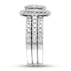 Thumbnail Image 1 of Diamond Bridal Set 1-3/8 ct tw Round-cut 14K White Gold