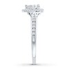 Thumbnail Image 2 of Diamond Engagement Ring 1/2 carat tw Round-cut 14K White Gold