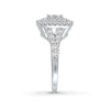 Thumbnail Image 2 of Diamond Engagement Ring 1-1/4 ct tw Princess-cut 14K White Gold