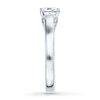 Thumbnail Image 3 of Diamond Engagement Ring 7/8 ct tw Princess-cut 14K White Gold