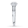 Thumbnail Image 3 of Diamond Engagement Ring 1 ct tw Princess-cut 14K White Gold