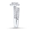 Thumbnail Image 3 of Diamond Bridal Set 1-5/8 ct tw Round-cut 14K White Gold