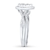 Thumbnail Image 2 of Diamond Bridal Set 1/2 carat tw Round-cut 14K White Gold