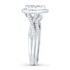 Thumbnail Image 3 of Diamond Bridal Set 1/2 carat tw Round-cut 14K White Gold