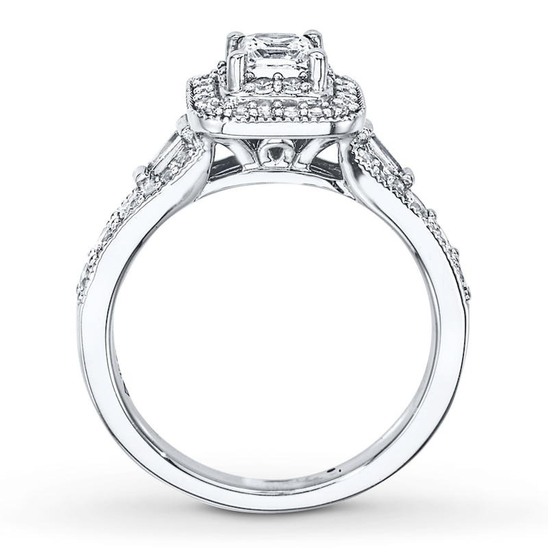 Diamond Engagement Ring 1 ct tw Princess-cut 14K White Gold | Jared