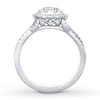 Thumbnail Image 1 of Diamond Bridal Set 1 carat tw Round-cut 14K White Gold