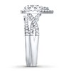 Thumbnail Image 2 of Diamond Bridal Set 1 carat tw Round-cut 14K White Gold