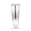 Thumbnail Image 3 of Men's Diamond Solitaire Ring 1/5 carat Round 14K White Gold