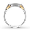 Thumbnail Image 1 of Men's Diamond Ring 1/3 ct tw Round-cut 14K Two-Tone Gold