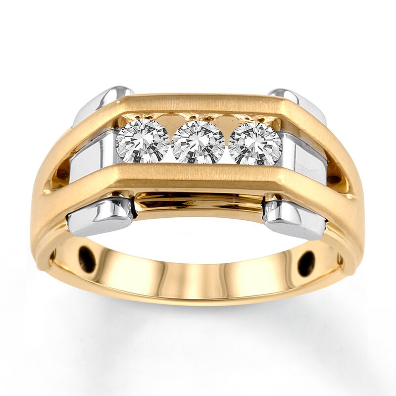 Men's Diamond Engagement Ring 1/2 ct tw 14K Two-Tone Gold