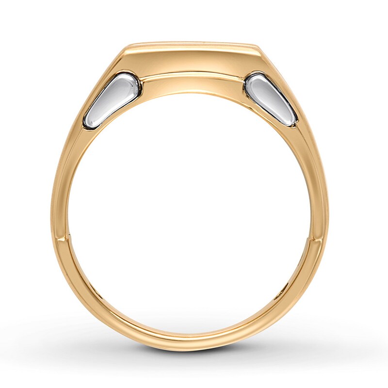 Men's Diamond Engagement Ring 1/2 ct tw 14K Two-Tone Gold