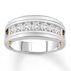 Thumbnail Image 0 of Men's Diamond Engagement Ring 7/8 ct tw 14K Two-Tone Gold