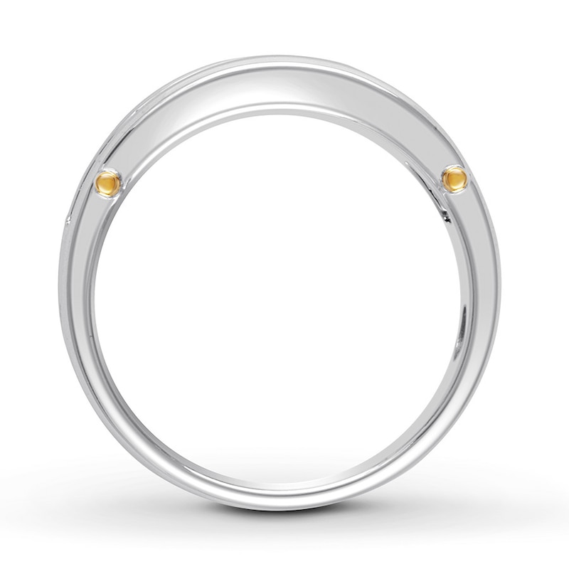 Men's Diamond Engagement Ring 7/8 ct tw 14K Two-Tone Gold