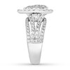 Thumbnail Image 2 of Diamond Engagement Ring 2 ct tw Round-cut 14K White Gold