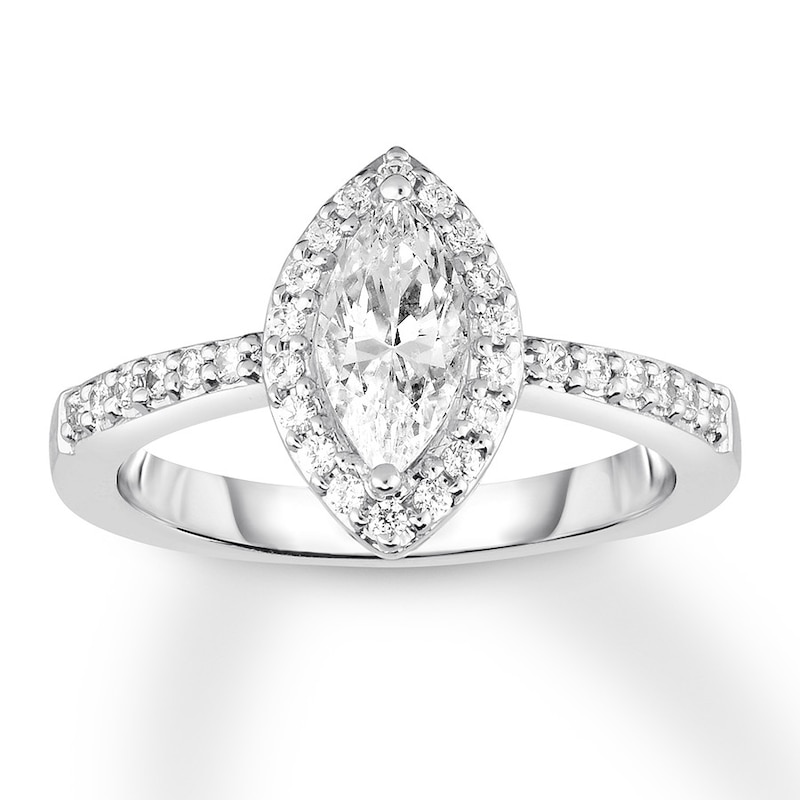 Amazon Com 2 1 2 Ct Diamond Round Cut Engagement Ring Matching Wedding Band 14k White Gold Jewelry
