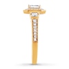 Thumbnail Image 2 of Emerald-cut Diamond Engagement Ring 1 ct tw 14K Yellow Gold