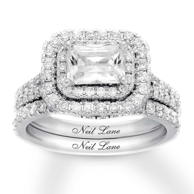 Main Image 1 of Neil Lane Bridal Set 1-7/8 ct tw Diamonds 14K White Gold