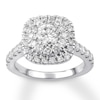 Thumbnail Image 0 of Diamond Engagement Ring 1-7/8 ct tw Round-cut 14K White Gold